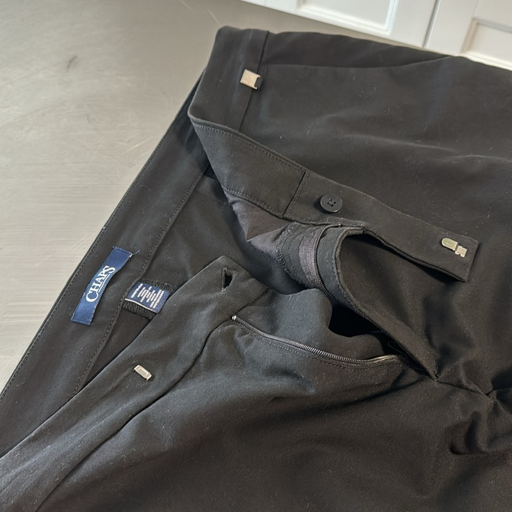 Chaps Cropped Slacks - Picture 8 of 12